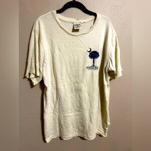 Myrtle Beach oversized tee, size M, yellow